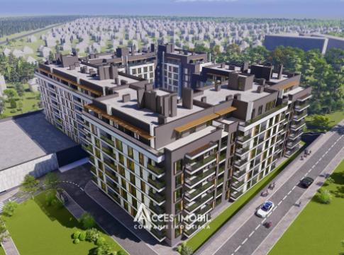 ESTATE BellaVista! str. Durlești, Dumbrava, 1 cameră + living. Varianta albă!: 2