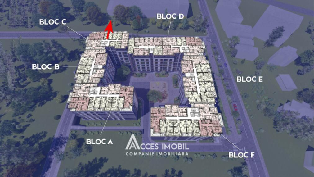 ESTATE BellaVista! str. Durlești, Dumbrava, 1 cameră + living. Varianta albă!: 5