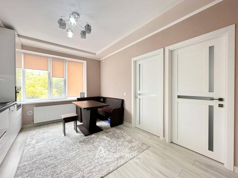 Bloc nou! Durlești, str. Tudor Vladimirescu, 2 camere. Euroreparație!: 3