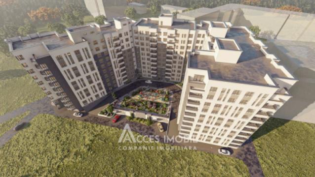 High Garden! Durlești, str. Nicolae Dimo, 1 cameră + living. Variantă albă!: 1