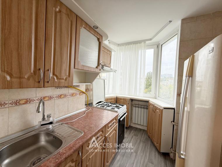 Râșcani, str. Tudor Vladimirescu, 3 camere + living. Seria 143! Euroreparație!: 7