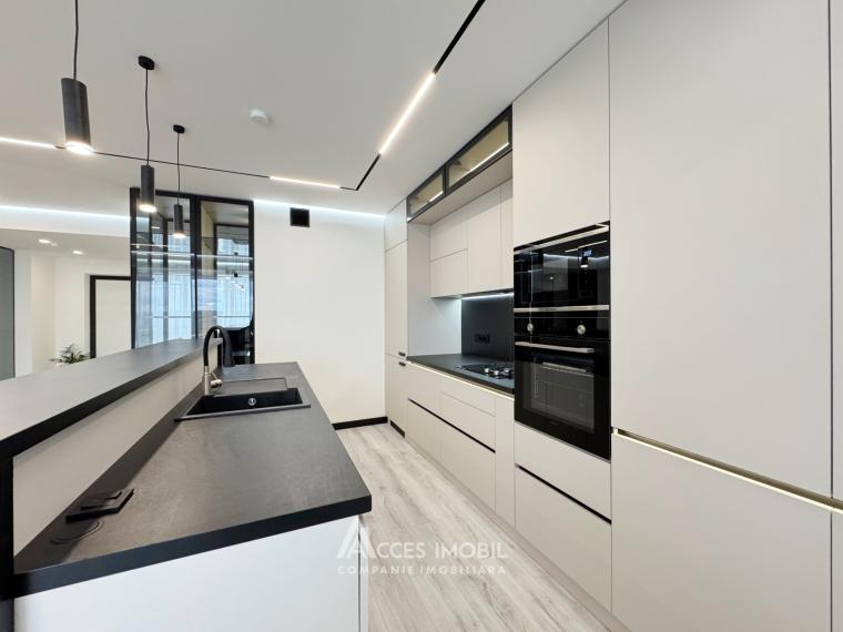 Braus! bd. Mircea cel Bătrân, Ciocana, 2 camere + living. Reparație premium!: 5