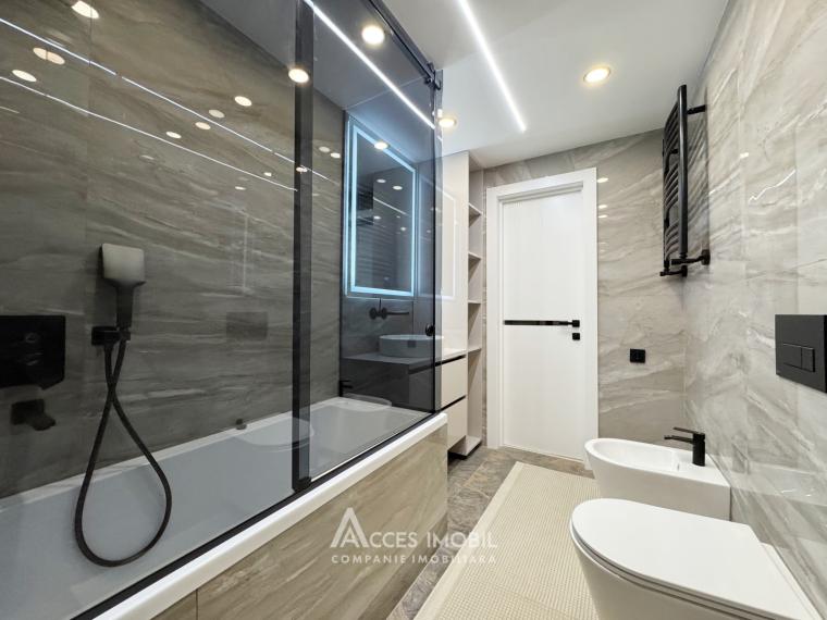 Braus! bd. Mircea cel Bătrân, Ciocana, 2 camere + living. Reparație premium!: 12