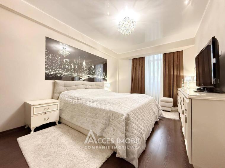 Basconslux! Bloc Nou! Centru, str. Lev Tolstoi, 2 camere + living! Euroreparație!: 4