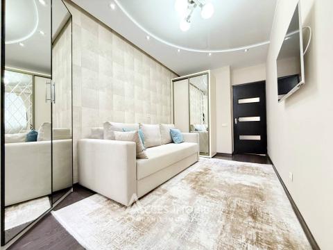 Basconslux! Bloc Nou! Centru, str. Lev Tolstoi, 2 camere + living! Euroreparație!: 8