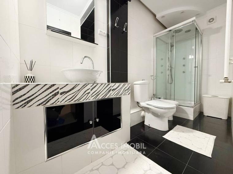 Basconslux! Bloc Nou! Centru, str. Lev Tolstoi, 2 camere + living! Euroreparație!: 9