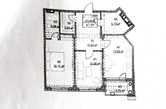 Solomon Construct! Grenoble street, 2 rooms + living. White version!: 4