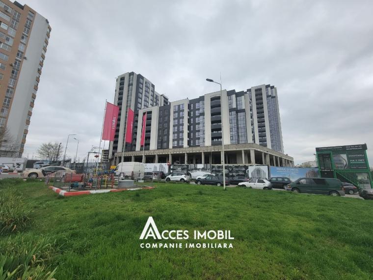 Newton House! Ботаника, ул. Грэдина Ботаникэ, 1 комнатa. Белый Вариант!: 2