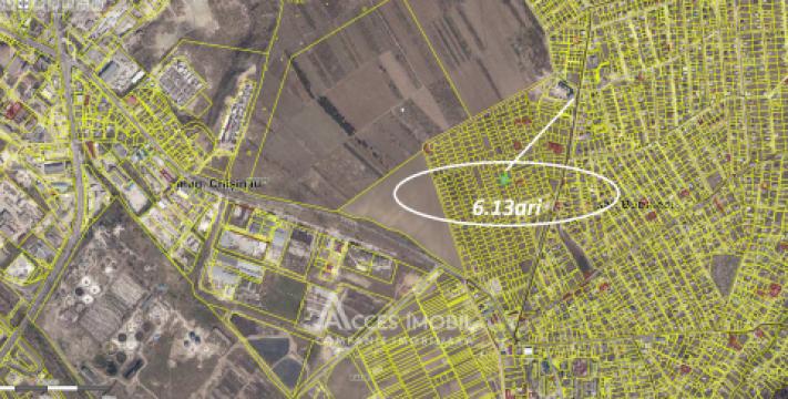 Teren pentru construcție 6.13 ari! Bubuieci, str. Unirii!: 5