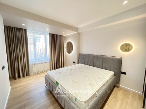 Chirie! Bloc nou! Centru, str. M.Varlaam, 2 camere + living! Euroreparație!: 2