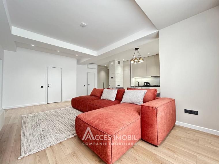 Chirie! Bloc nou! Centru, str. M.Varlaam, 2 camere + living! Euroreparație!: 1