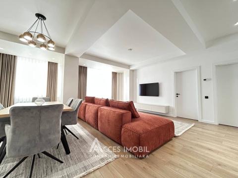 Chirie! Bloc nou! Centru, str. M.Varlaam, 2 camere + living! Euroreparație!: 2