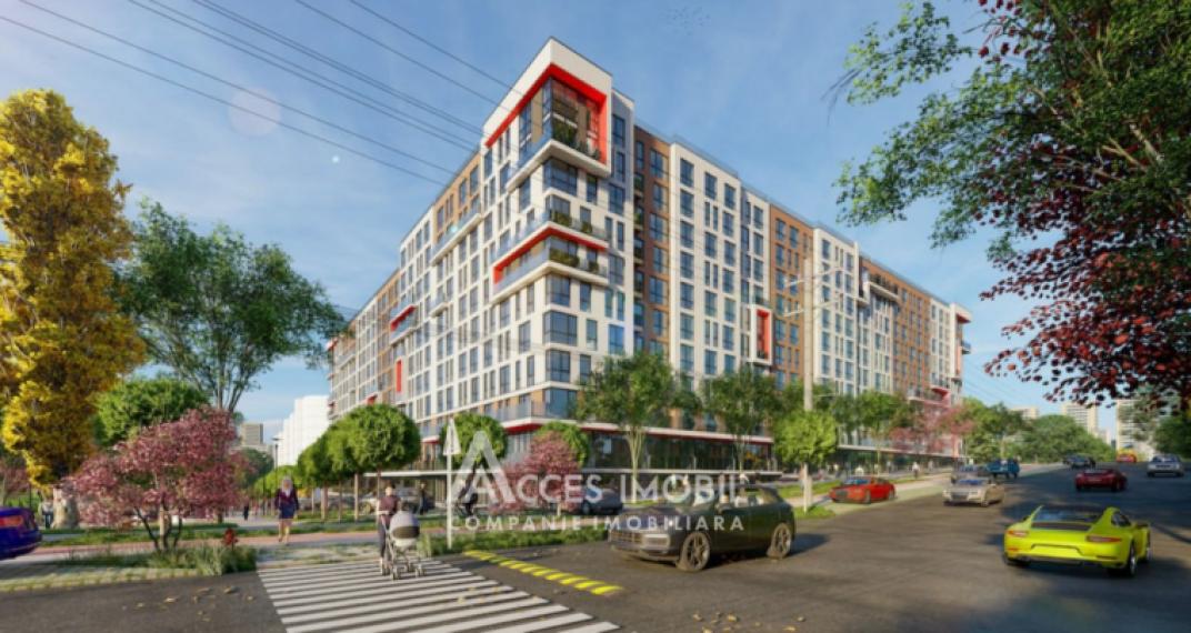 Bloc Nou! Telecentru, șos. Hâncești, 1 cameră + living. În Construcție!: 0