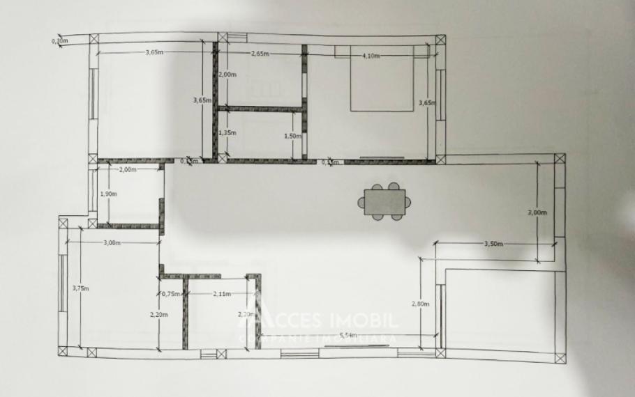 Casă! Tohatin, str. Alexei Mateevici, 130m2 + 5 ari! Variantă Albă!: 7