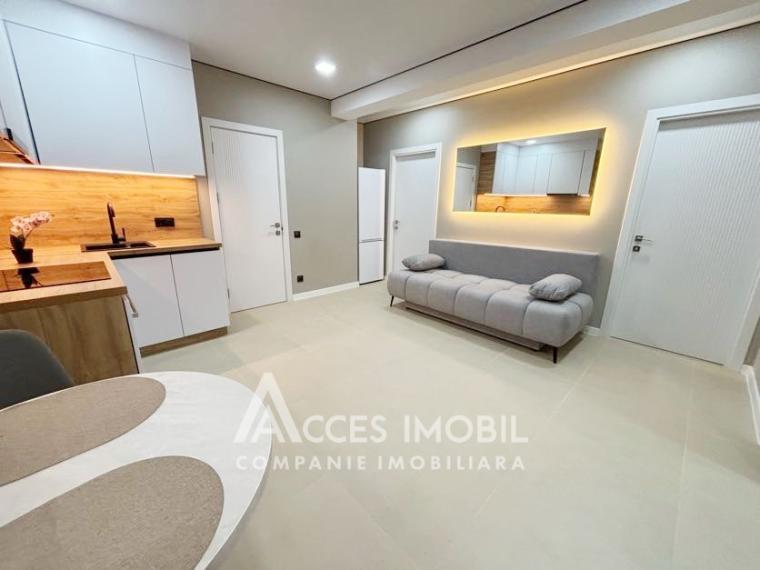 Pamir Construct! Bloc nou! str. Ialoveni, Telecentru, 2 camere + living. Euroreparație!: 2