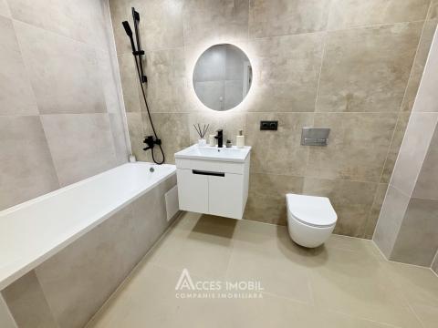 Pamir Construct! Bloc nou! str. Ialoveni, Telecentru, 2 camere + living. Euroreparație!: 5