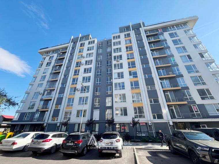 Pamir Construct! Bloc nou! str. Ialoveni, Telecentru, 2 camere + living. Euroreparație!: 8