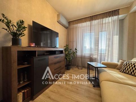 Braus! Râșcani, str. Carierei, 2 camere. Euroreparație!: 3