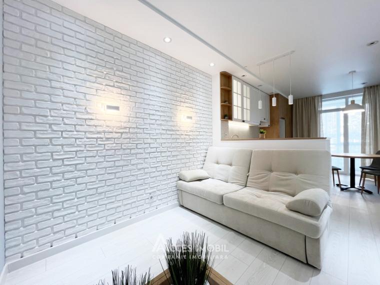 Bloc Nou! Durlești, str. Regina Elisabeta, 1 cameră + living. Euroreparație!: 2