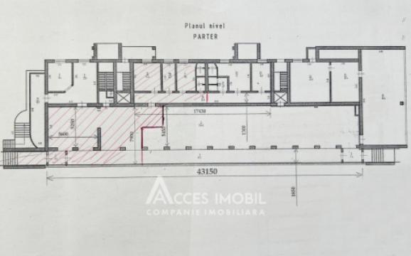 Chirie! Spațiu Comercial 150m2! str.M.G. Bănulescu Bodoni, Centru!: 12