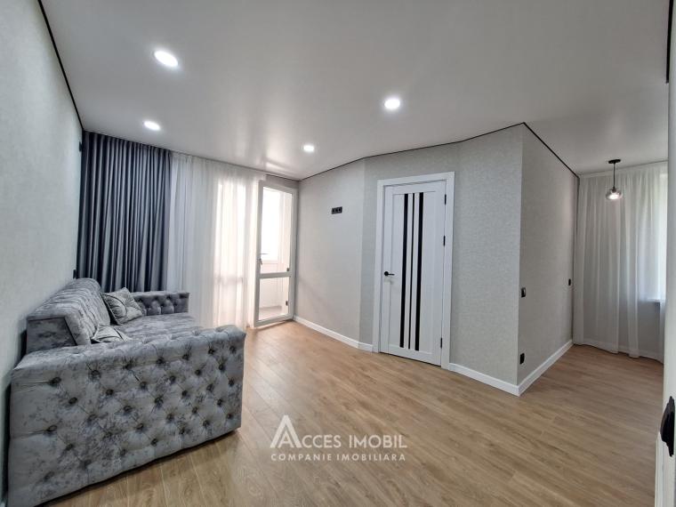 Botanica, str. Minsk, 2 camere + living! Euroreparație!: 5