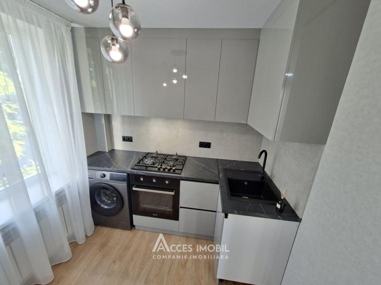 Botanica, str. Minsk, 2 camere + living! Euroreparație!: 8