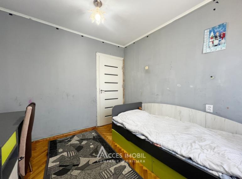 str. Bogdan Voievod, Râșcani, 3 camere. Seria 135! De mijloc!: 3