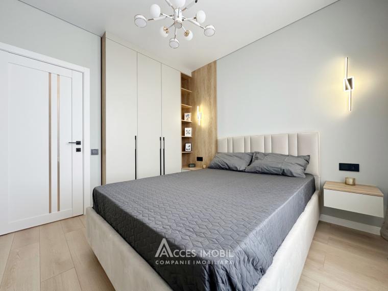 Astercon! Bloc Nou! Dumbrava, str. Durlești, 2 camere + living. Euroreparație!: 5