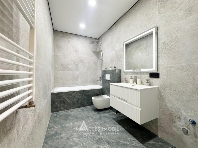 Astercon! Bloc Nou! Dumbrava, str. Durlești, 2 camere + living. Euroreparație!: 8