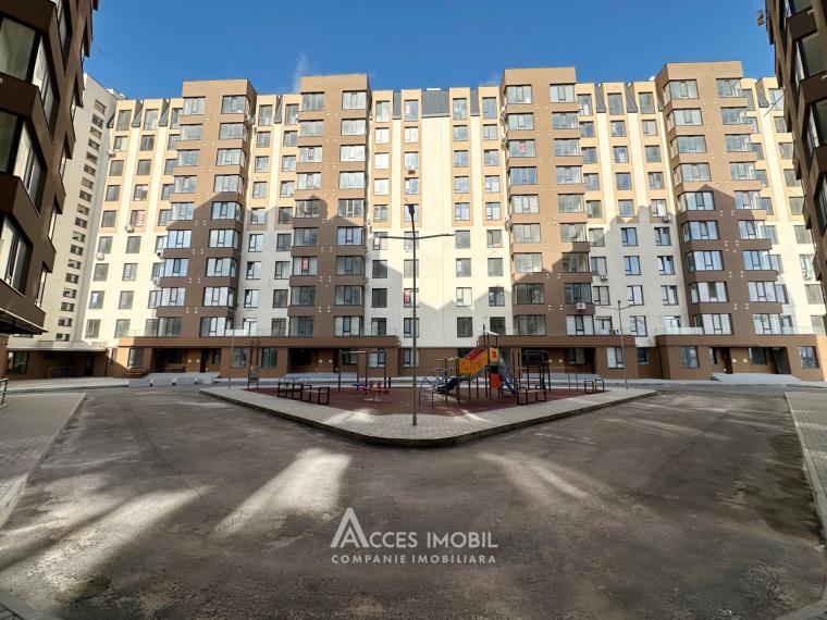 Astercon! Bloc Nou! Dumbrava, str. Durlești, 2 camere + living. Euroreparație!: 10