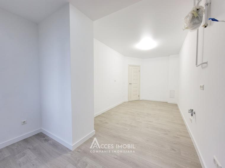 Telecentru, șos. Hâncești, 2 camere + living! Euroreparație!: 4