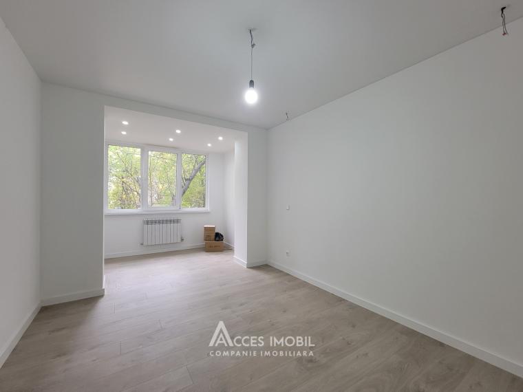 Telecentru, șos. Hâncești, 2 camere + living! Euroreparație!: 9