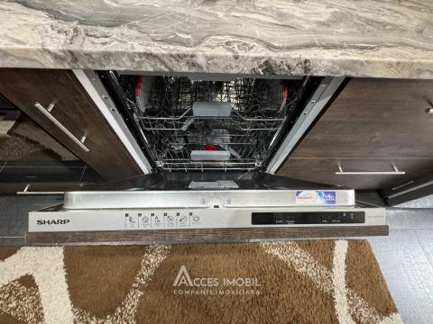 Bloc Nou! Botanica, bd. Cuza Vodă, 2 camere + living. Euroreparație!: 5