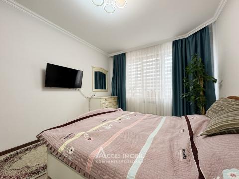 Bloc Nou! Botanica, bd. Cuza Vodă, 2 camere + living. Euroreparație!: 7