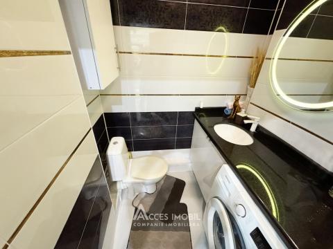 Bloc Nou! Botanica, bd. Cuza Vodă, 2 camere + living. Euroreparație!: 15