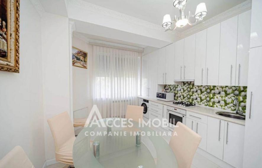 Chirie! Bloc Nou! str. Lev Tolstoi, Centru, 1 cameră + living. Euroreparație!: 5