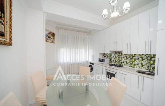 Chirie! Bloc Nou! str. Lev Tolstoi, Centru, 1 cameră + living. Euroreparație!: 5