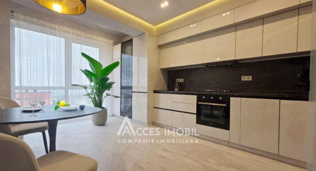 Bloc Nou! Telecentru, șos. Hâncești, 2 camere + living! Euroreparație! Terasă!: 0