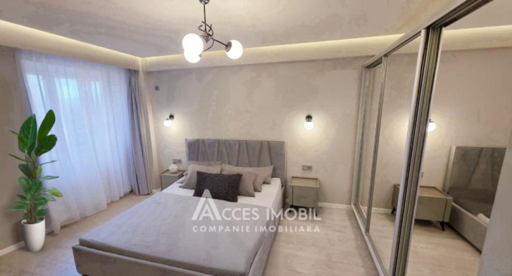 Bloc Nou! Telecentru, șos. Hâncești, 2 camere + living! Euroreparație! Terasă!: 3