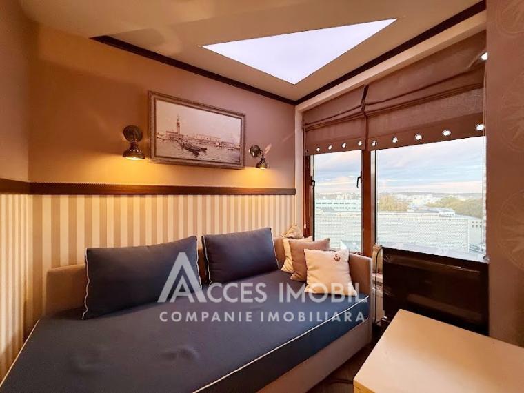 Centru, bd. Ștefan cel Mare, 2 camere + living. Euroreparație!: 10