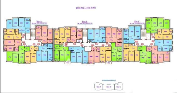 Poliprim-Grup! Durlești, str. Nicolae Dimo, 2 camere + living. Variantă albă!: 5