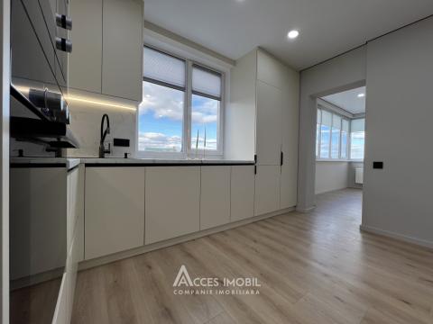 Bloc Nou! str. Nicolae Dimo, Durlești, 2 camere + living. Euroreparație!: 2