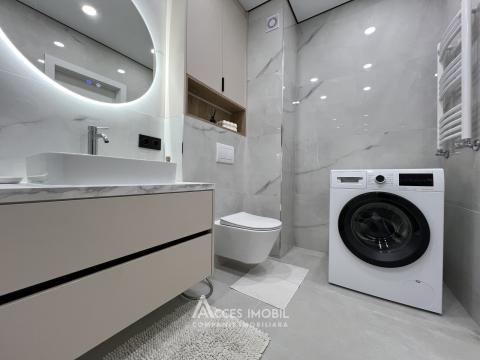 Bloc Nou! str. Nicolae Dimo, Durlești, 2 camere + living. Euroreparație!: 17