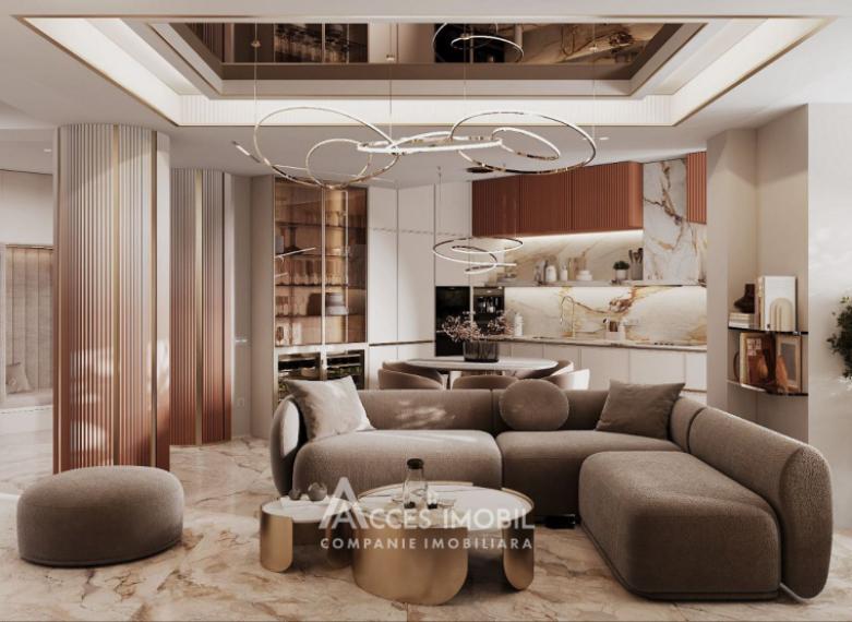 Penthouse! Kirsan! Botanica, str. N. Titulescu, 4 camere + living. Variantă albă! + Terasă(28m2)!: 0