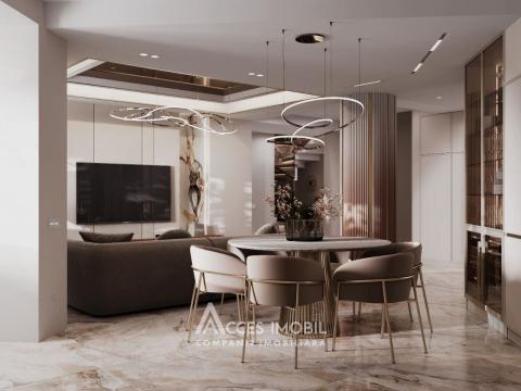 Penthouse! Kirsan! Botanica, str. N. Titulescu, 4 camere + living. Variantă albă! + Terasă(28m2)!: 1