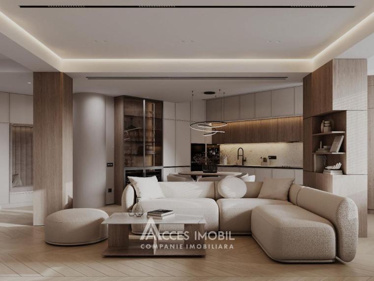 Penthouse! Kirsan! Botanica, str. N. Titulescu, 4 camere + living. Variantă albă! + Terasă(28m2)!: 2