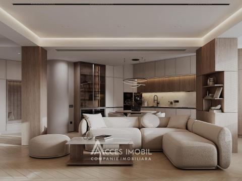 Penthouse! Kirsan! Botanica, str. N. Titulescu, 4 camere + living. Variantă albă! + Terasă(28m2)!: 2