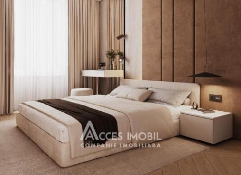 Penthouse! Kirsan! Botanica, str. N. Titulescu, 4 camere + living. Variantă albă! + Terasă(28m2)!: 5