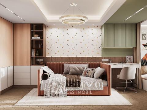 Penthouse! Kirsan! Botanica, str. N. Titulescu, 4 camere + living. Variantă albă! + Terasă(28m2)!: 8