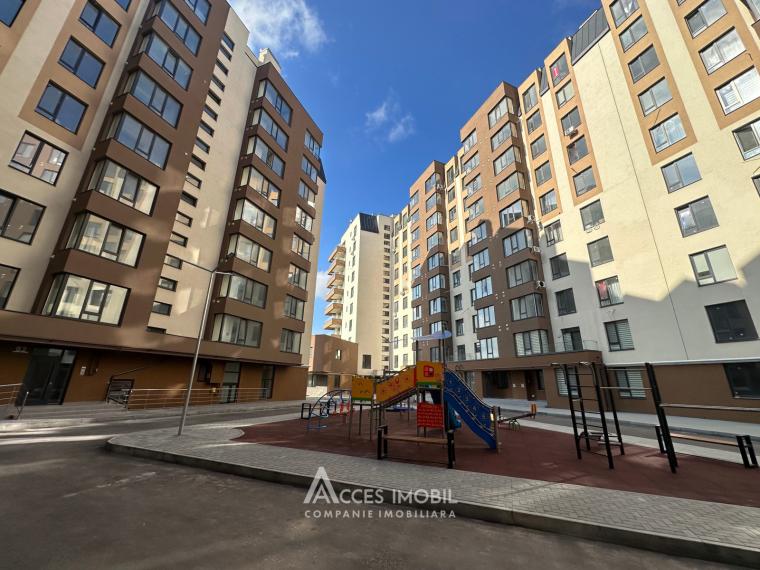 Astercon! Dumbrava, str. Durlești, 2 camere + living. Variantă albă!: 4